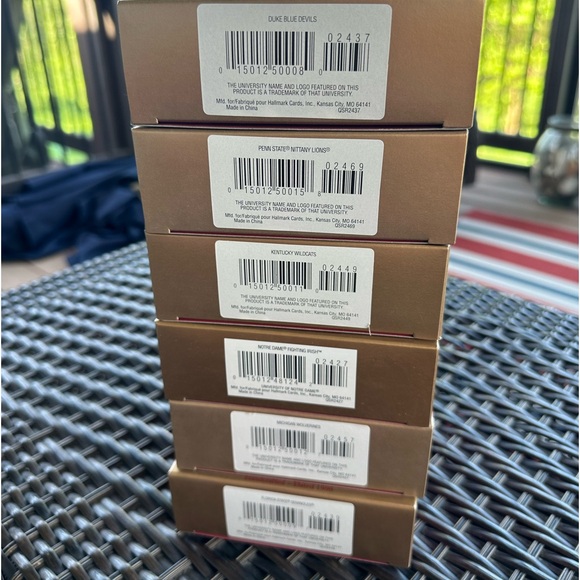 HALLMARK Keepsakes 1999 Collegiate Collection’ MIB Group of 6 Ornaments - OS - Picture 9 of 10